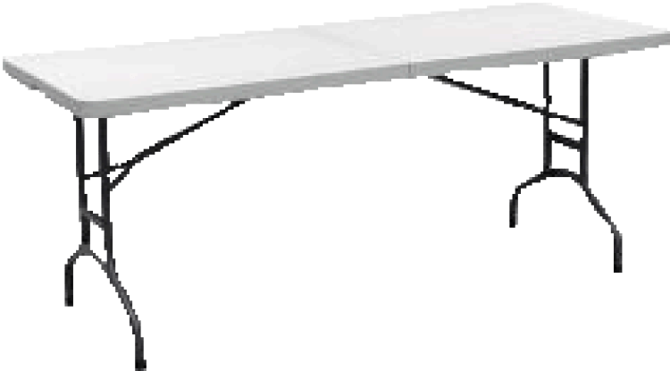 6 Foot folding table